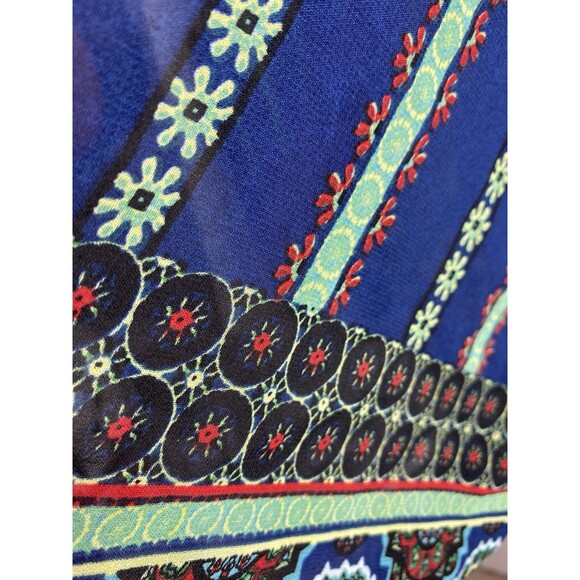 Live 4 Truth Kimono Cover Up 3X Boho Sheer High Low Layering Piece Autumn Chic - Picture 6 of 10